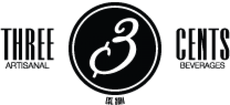 three cents logo